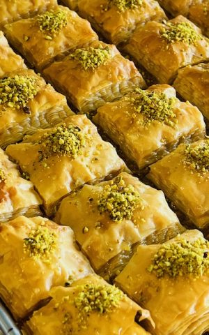 Pistachio Baklava