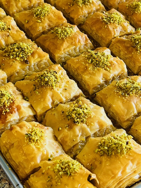 Pistachio Baklava
